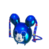 Metallischer Mickey Popcorn-Eimer