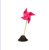 Playful Companion Pinwheel