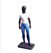 Relaxed Black Mannequin