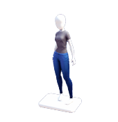 Relaxed White Mannequin