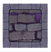 Sinister Brick Road with Border