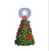 Baum der Weihnachtsfreude