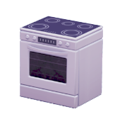 White Flat-Top Stove