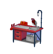 Wooden Crafting Station
