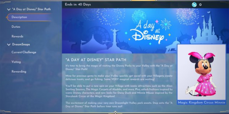 Ein Tag im Disney Star Path