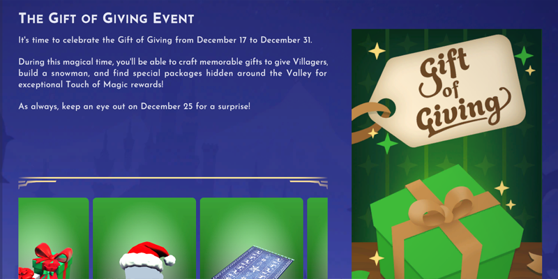 The Gift of Giving Event