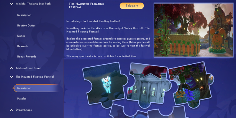 O Festival Flutuante Assombrado