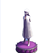 Figurita Anna -- Base morada
