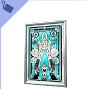 Póster Art Déco Elsa