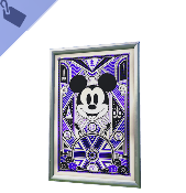 Art Deco Mickey Poster