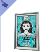 Póster Art Déco Vaiana