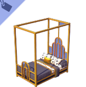 Art Deco Princess Bed