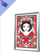 Art Deco Snow White Poster