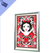 Póster Art Déco Blancanieves