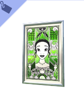 Póster Art Déco Tiana