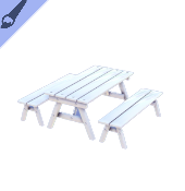 Mesa de picnic básica