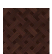 Basket Weave Suelo de madera oscura