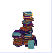 Gran pila de libros