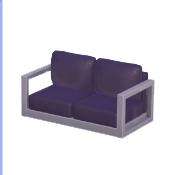 Black Modern Couch