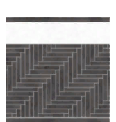 Black Zigzag Tile Wall