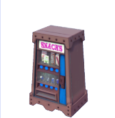 Blue Vending Machine