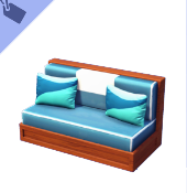 Blue "Wanderer" Couch