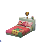 Letto di caramelle