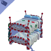 Candy Cane Bunk Bed