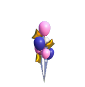 Grappolo di palloncini celebrativi