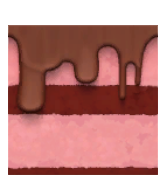 Chocolate-Covered Strawberry-Chocolate Cake Wall