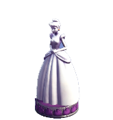 Cinderella Figurine -- Purple Base