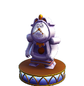 Figurina di Cogsworth - Base Celeste