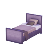 Concrete Single Bed