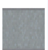 Cool Gray Honeycomb Tile Wallpaper