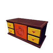 Cub-Emblazoned Dresser
