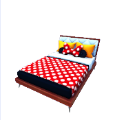 Cama con lazo