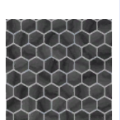 Dark Hexagonal Tile Floor