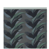 Papel pintado Dark Tropical Leaf