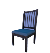 Dark Wood Dining Chair