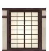 Fondo de pantalla Shoji de madera oscura