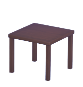 Dark Wood Side Table