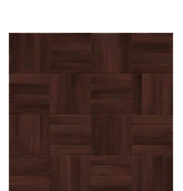 Suelo de mosaico de madera oscura