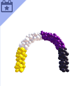 Dazzle Balloon Arch