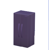 Deluxe Black Fridge