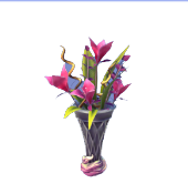 Arreglo floral oscuro