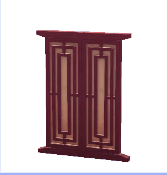 Elegantes ventanas geométricas