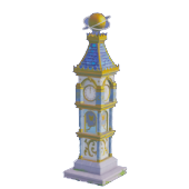 Elegante reloj de plaza