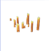 Velas flotantes