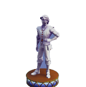 Figurita Flynn Base celeste