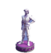 Flynn Figurine Purple Base